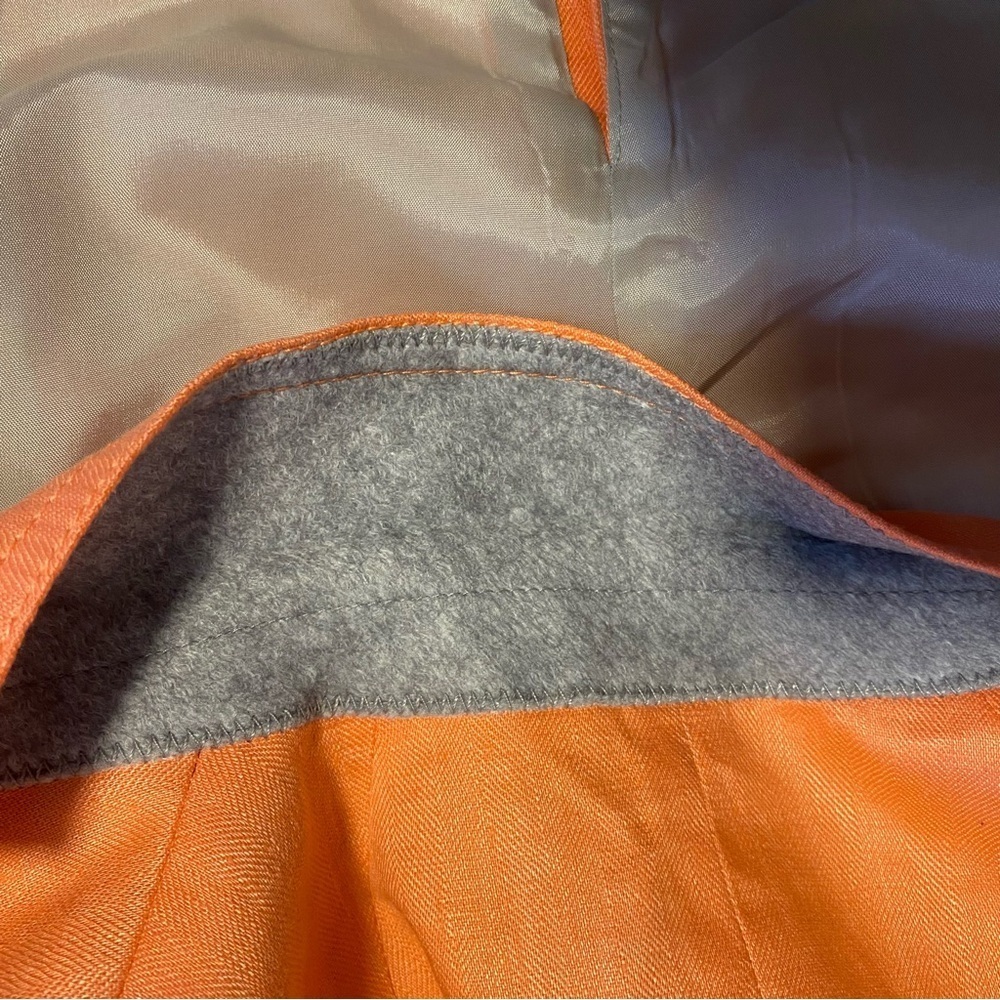 J.Crew Light Orange Linen Blazer Women’s 4 Classic Tailored Jacket - Picture 12 of 12